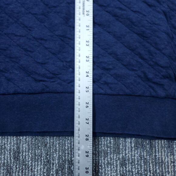 Patagonia Men's Synchilla Snap-T Fleece Pullover Quilted Sweater Size L Blue - Picture 11 of 11